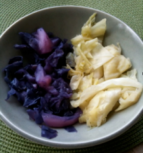 Garlic Infused Cabbage