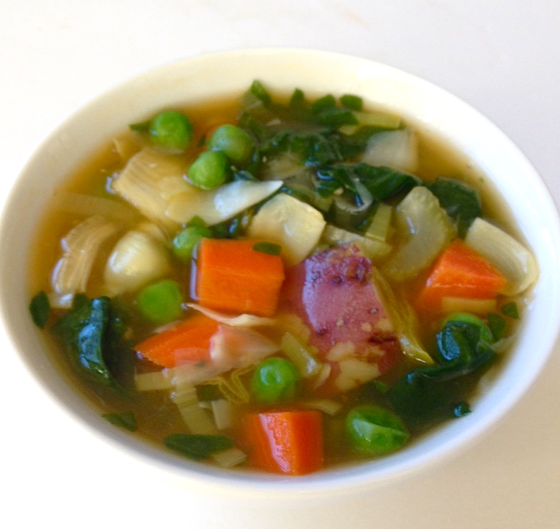 Meatless Monday – Springtime Veggie Soup