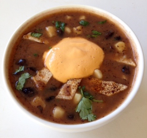 Meatless Monday – Cashew Cream Tortilla Soup