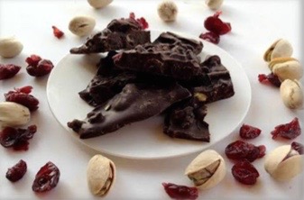 Meatless Monday – Cranberry Pistachio Chocolate Bark