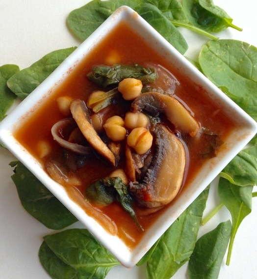 Meatless Monday – Magical Shroom & Spinach Soup