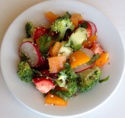 Meatless Monday – Spring Rainbow Salad